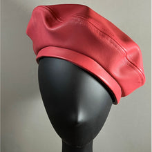 Load image into Gallery viewer, Leather Beret